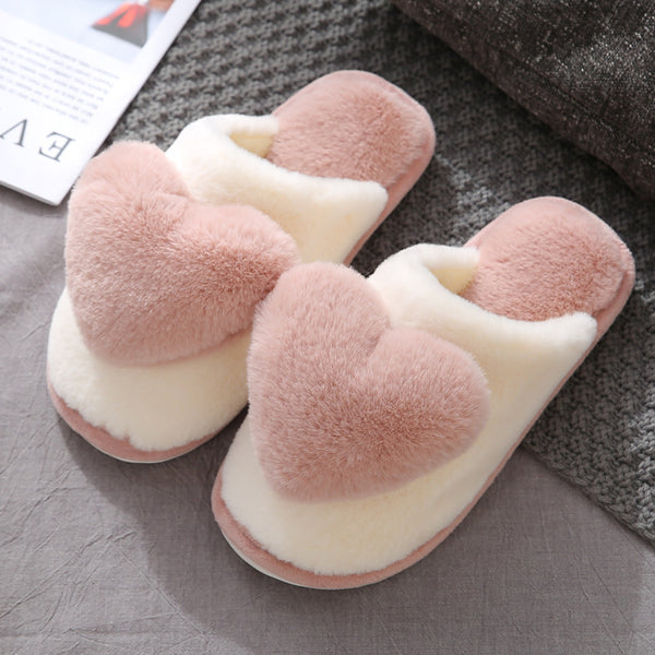 Pantuflas Cálidas para Mujer Love - Confort Grueso y Duradero