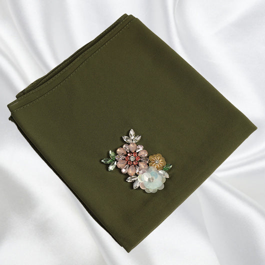 Turbante Diamante - Pañuelo Musulmán Malayo Elegante - Image 5