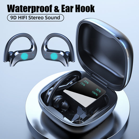 Auriculares Inalámbricos Bluetooth 5.0 Sonido Estéreo HD con Cancelación de Ruido