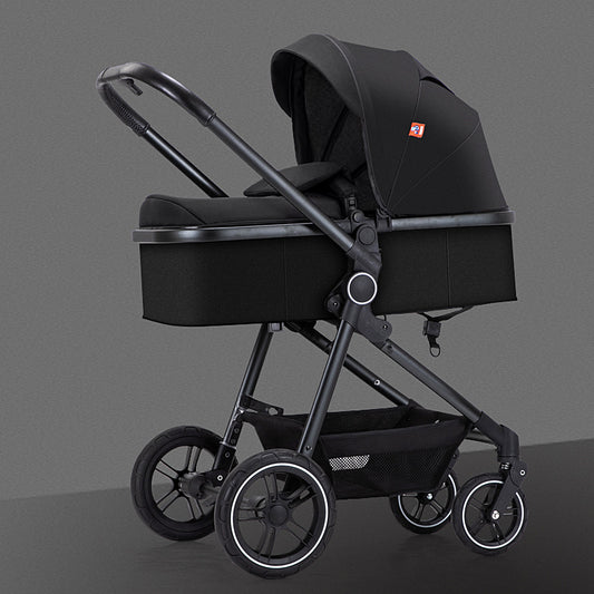 Cochecito con Vista Panorámica y Asiento Ergonómico