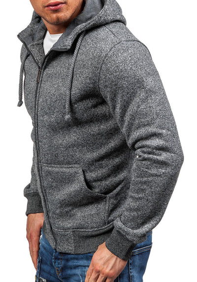 Cardigan Deportivo Cuello Redondo - Suéter Abrigo Cómodo - Image 8