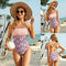 Traje de Baño Enterizo Estampado