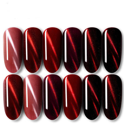Extensiones de Gel Felino Rojo Llama - Image 8