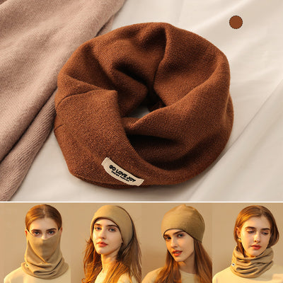Bufanda Multifunción Invierno Cashmira Artificial 4 en 1 - Gorro, Pañuelo y Accesorio Fashion - Image 9