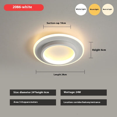 Lámpara LED de Pared Pasillo Diseño Creativo Luz de Techo Interior - Image 4