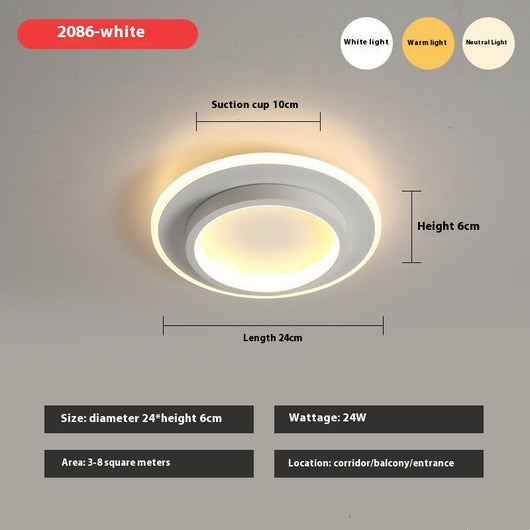 Lámpara LED de Pared Pasillo Diseño Creativo Luz de Techo Interior - Image 4