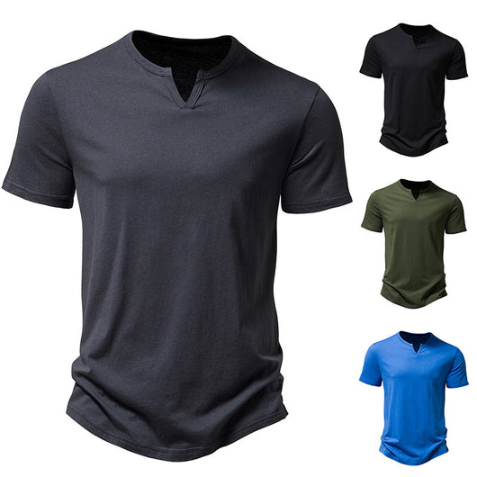 Camiseta Manga Corta Cuello Notch Venice Talla Grande Hombre - Image 3