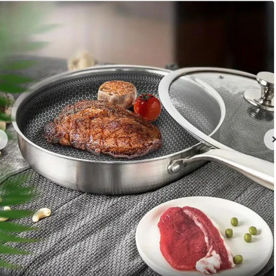 Sartén Wok Premium de Inducción con Revestimiento Antiadherente Panal - Image 7