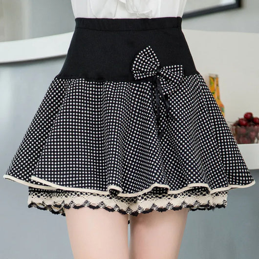 Falda de Lana Coreana para Otoño e Invierno - Image 12