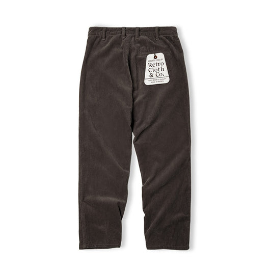 Pantalones Corduroy Khaki Retro Holgados de Cintura Media - Image 7