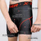 Shorts de Ciclismo para Hombre Negros Transpirables