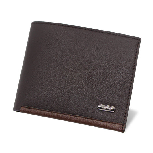Billetera Ejecutiva Horizontal de Tres Compartimentos para Hombre - Image 3