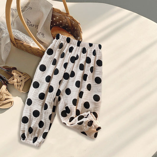 Pantalones Infantiles Anti-mosquitos Estilo Coreano en Algodón Ligero - Image 17
