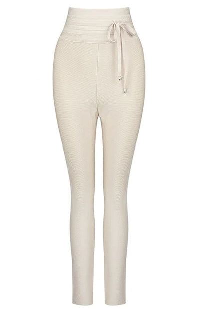 Leggings Casuales de Cintura Alta con Banda Elástica - Colores Lisos - Image 12