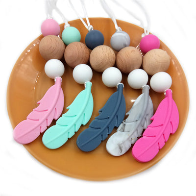 Collar de Dentición con Cuentas de Silicona - Accesorios para Bebés - Image 2