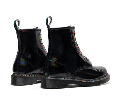 Botas Militares Mujer Caña Alta con Espejo Láser - Image 5