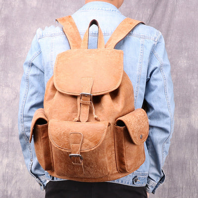 Mochila de Cuero Vintage Casual - Image 10