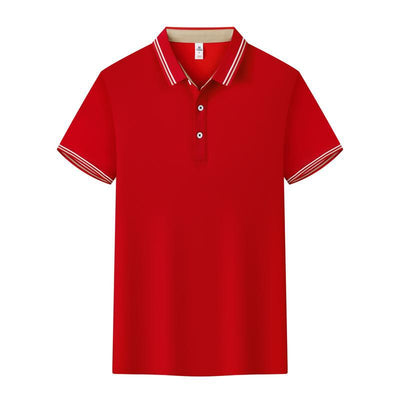 Polo de Algodón para Trabajo con Cuello y Mangas Cortas - Image 8