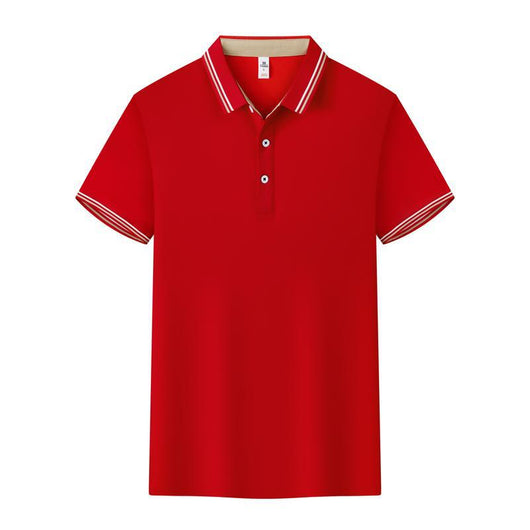 Polo de Algodón para Trabajo con Cuello y Mangas Cortas - Image 8