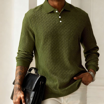 Camisa Casual de Manga Larga Botones Solapa - Versátil y Elegante - Image 14