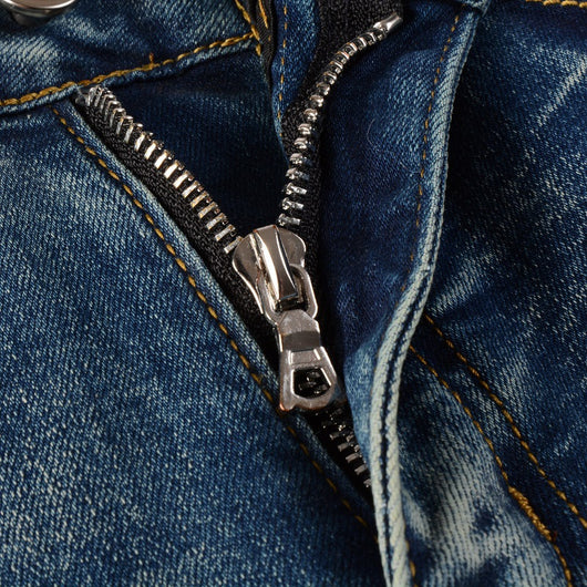 Jeans Rotos con Parches de Color Estilo Retro - Image 3