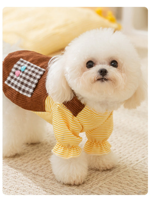 Enterizo Térmico de Dos Patas para Perros Pequeños - Otoño e Invierno - Image 16