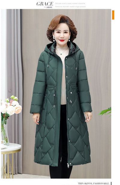 Abrigo de Algodón Grueso Cálido Talla Grande Holgado para Invierno - Image 24