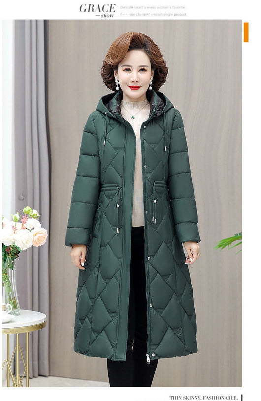 Abrigo de Algodón Grueso Cálido Talla Grande Holgado para Invierno - Image 24