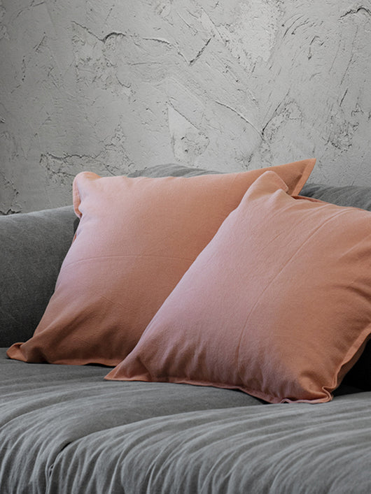 Funda de Almohada de Algodón y Lino Estilo Industrial Nórdico - Image 2