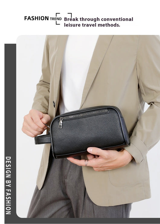 Cartera de Cuero para Hombre - Portadocumentos Ejecutivo de Gran Capacidad - Image 19