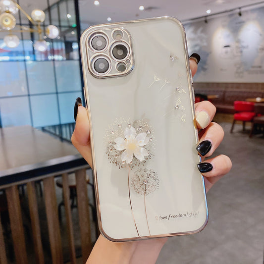 Funda Giratoria 3D con Flores Lindas y Soporte para Teléfono - Image 2