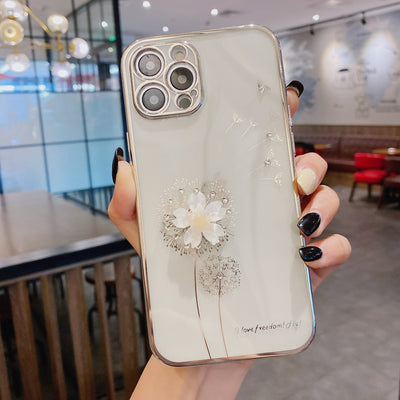 Funda Giratoria 3D con Flores Lindas y Soporte para Teléfono - Image 2