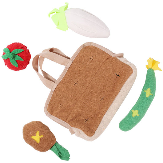 Juguete Puzzle Interactivo con Canasta de Vegetales para Perros - Image 3