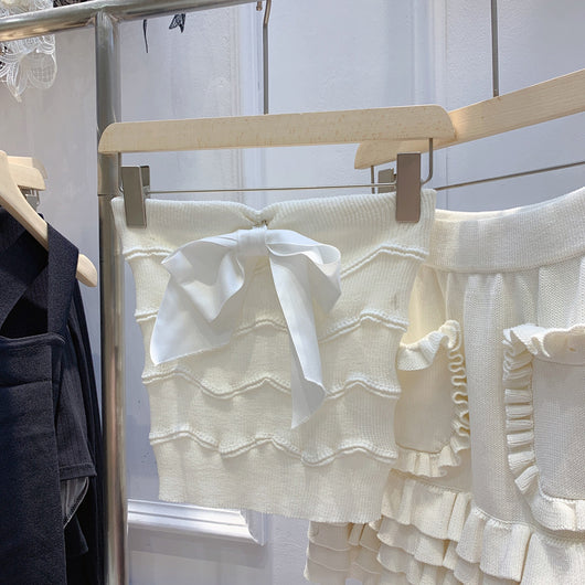 Top Blanco con Lazo Reductor de Edad - Diseño Viral de Moda - Image 8