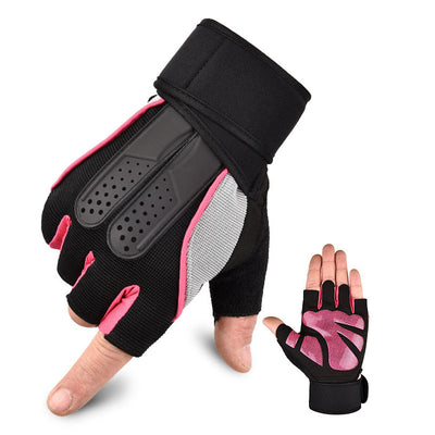 Guantes de Ciclismo con Soporte de Muñeca y Dedos Abiertos - Image 14