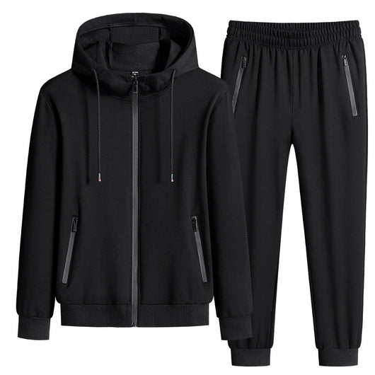 Conjunto de Abrigo, Suéter y Pantalón Casual para Parejas Talla Grande - Image 4