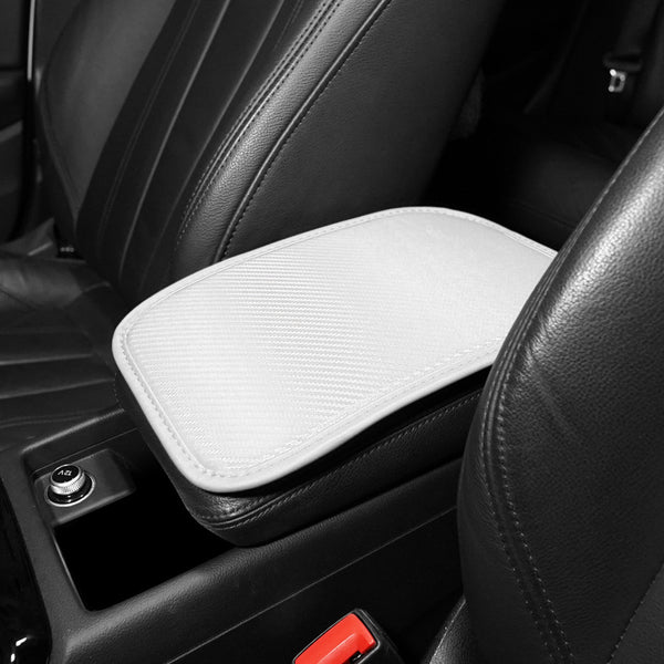 Tapete Protector de Reposabrazos en Fibra de Carbono Automotriz - Image 2