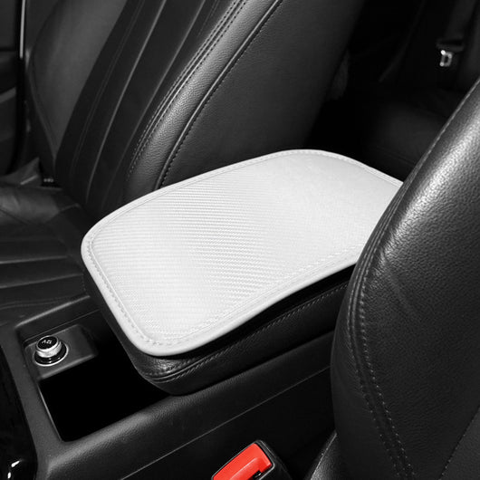 Tapete Protector de Reposabrazos en Fibra de Carbono Automotriz - Image 2