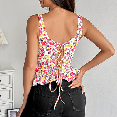 Camiseta Ajustable con Encaje y Volantes en la Cintura - Image 27