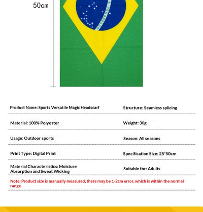 Bandana Multifuncional con Protección Solar - Máscara Facial para Ciclismo - Image 34