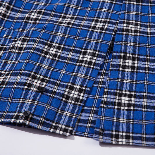 Camisa de Cuadros con Botones Bordados para Niños - Image 4