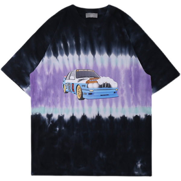 Camiseta Tie Dye Retro Unisex - Algodón Premium Manga Corta Estilo Urbano
