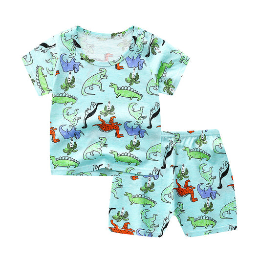 Traje Infantil de Algodón con Manga Corta para Bebé - Image 14