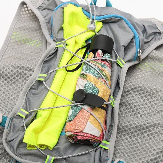 Mochila de Running Multifuncional de Nailon con Reflejante de Seguridad - Image 3