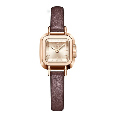 Reloj de Malla Cuarzo Diseño Minimalista con Números Romanos Resistente al Agua - Image 7