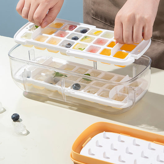 Molde para Hielo con Caja de Almacenamiento y Desmolde Rápido - Image 15