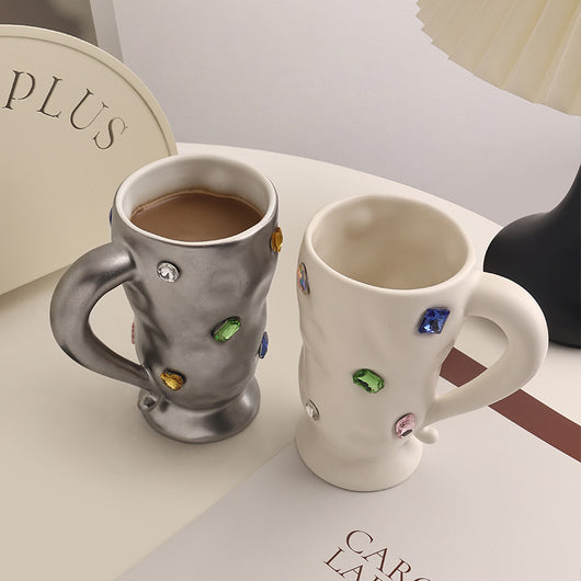 Taza de Cerámica Premium para Café - Diseño Lujo para Parejas - Image 4
