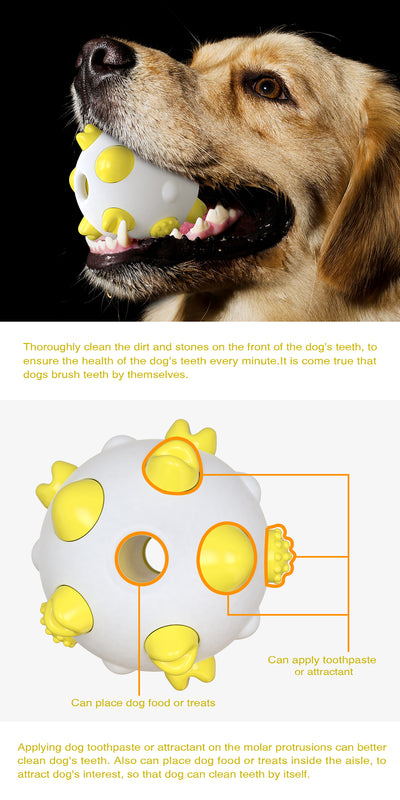 Juguete Pelota Interactiva para Perros - Limpieza Dental, Entrenamiento Mental y Alivio del Estrés - Image 15