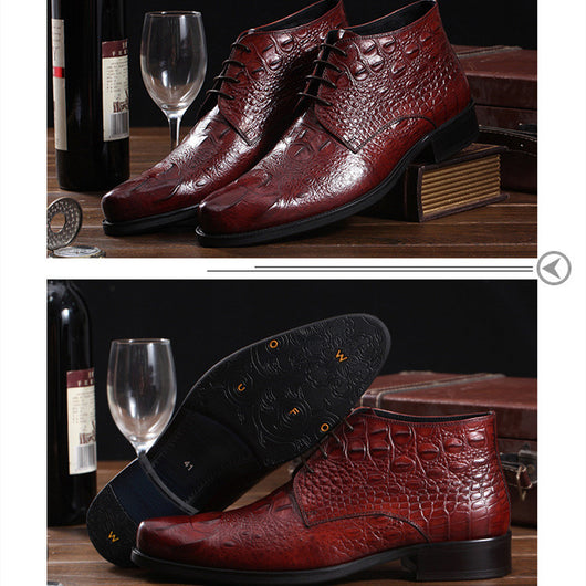 Botas Altas de Cuero para Barbero - Zapatos Profesionales Premium - Image 8