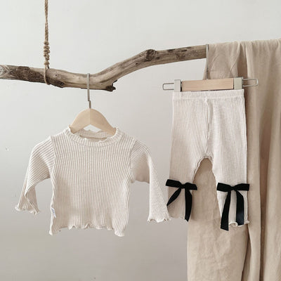 Conjunto Elegante a Rayas para Bebé - Unisex - Image 9